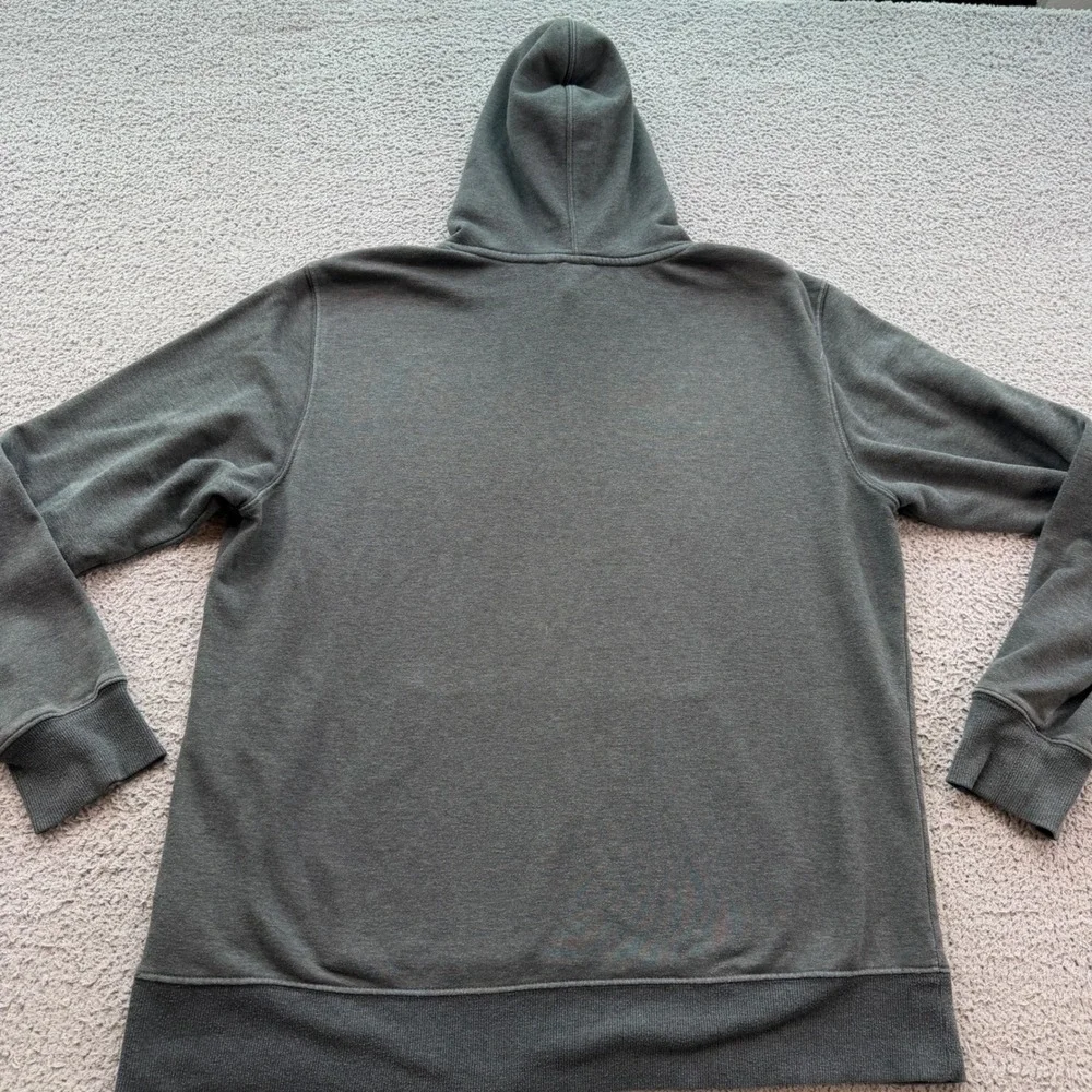 The North Face Mens XL Gray Fleece Hoodie Half Dome Logo Pullover 6169